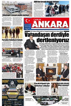 Çamlık Ankara Gazetesi 17-03-2026
