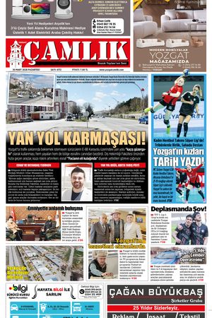 Yozgat Çamlık Gazetesi 30-03-2026