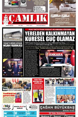 Yozgat Çamlık Gazetesi 24-03-2026