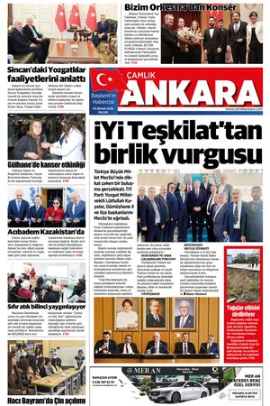 Çamlık Ankara Gazetesi 05-04-2026
