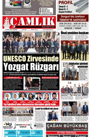 Yozgat Çamlık Gazetesi 08-04-2026