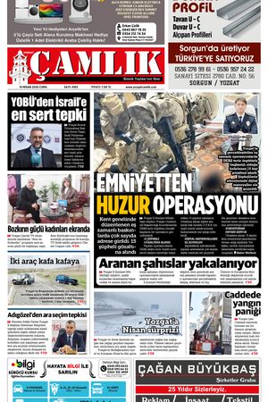 Yozgat Çamlık Gazetesi 10-04-2026