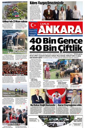 Çamlık Ankara Gazetesi 23-04-2026