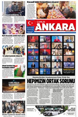 Çamlık Ankara Gazetesi 29-04-2026