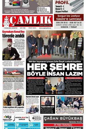 Yozgat Çamlık Gazetesi 11-04-2026