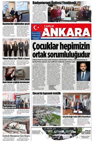 Çamlık Ankara Gazetesi 18-04-2026