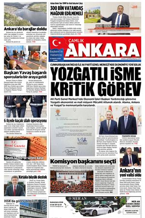 Çamlık Ankara Gazetesi 01-05-2026