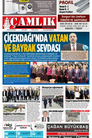 Yozgat Çamlık Gazetesi 05-05-2026