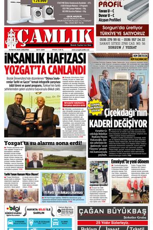 Yozgat Çamlık Gazetesi 06-05-2026