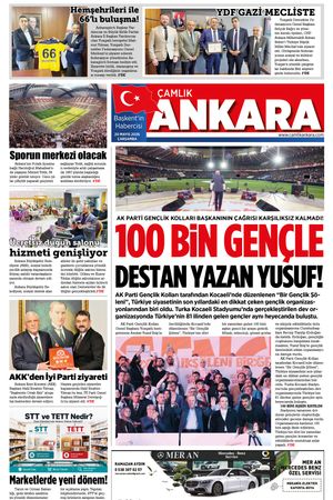 Çamlık Ankara Gazetesi 20-05-2026