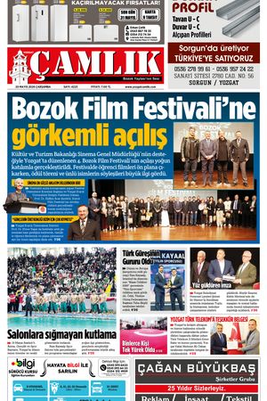 Yozgat Çamlık Gazetesi 20-05-2026