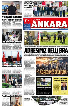 Çamlık Ankara Gazetesi 01-06-2026