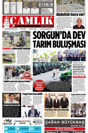 Yozgat Çamlık Gazetesi 05-06-2026