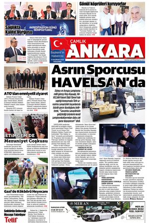 Çamlık Ankara Gazetesi 11-06-2026