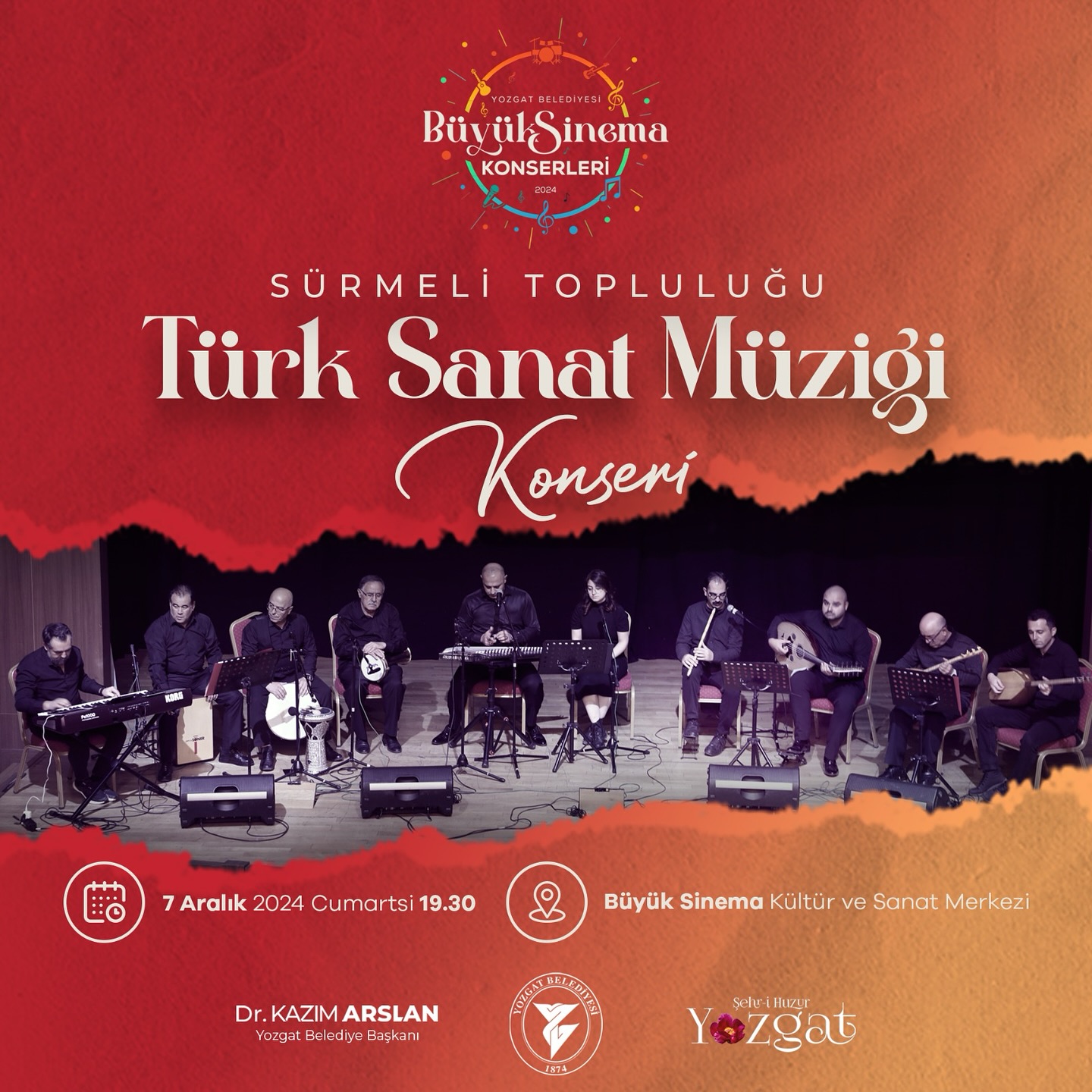 Kazım Arslan Konser Duyuru (2)