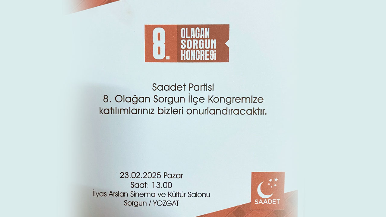Saadet Sorgun Kongre 1