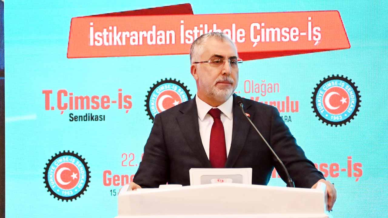 Turkiye Cimse İs Sendikası Yozgat Calisma Bakani
