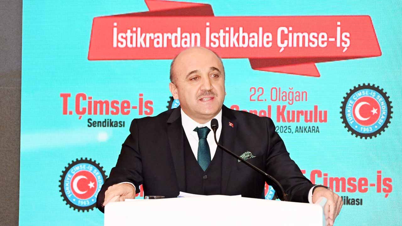 Turkiye Cimse İs Sendikası Zekeriye Nazlim