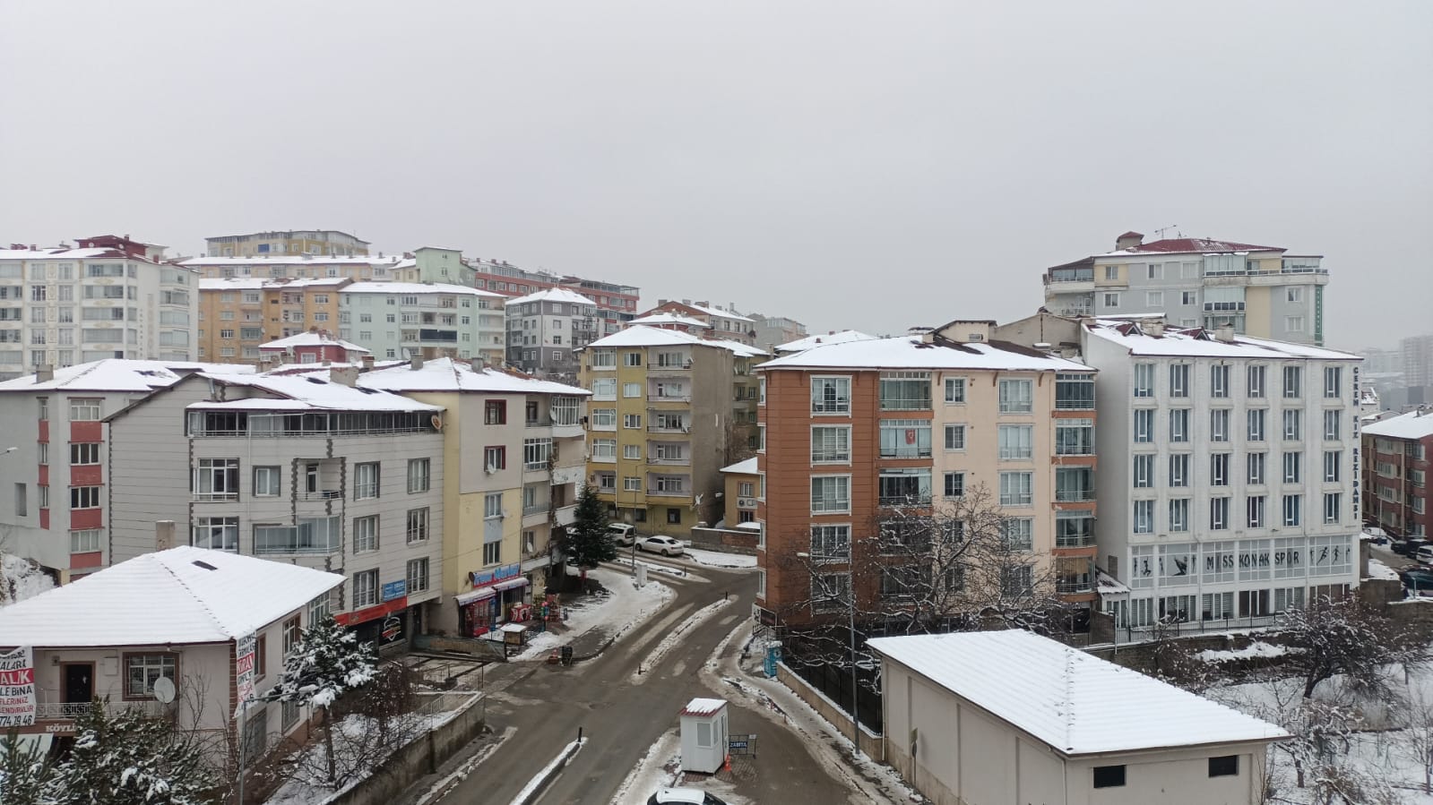 Kar Yağışı 9 Nisan (1)