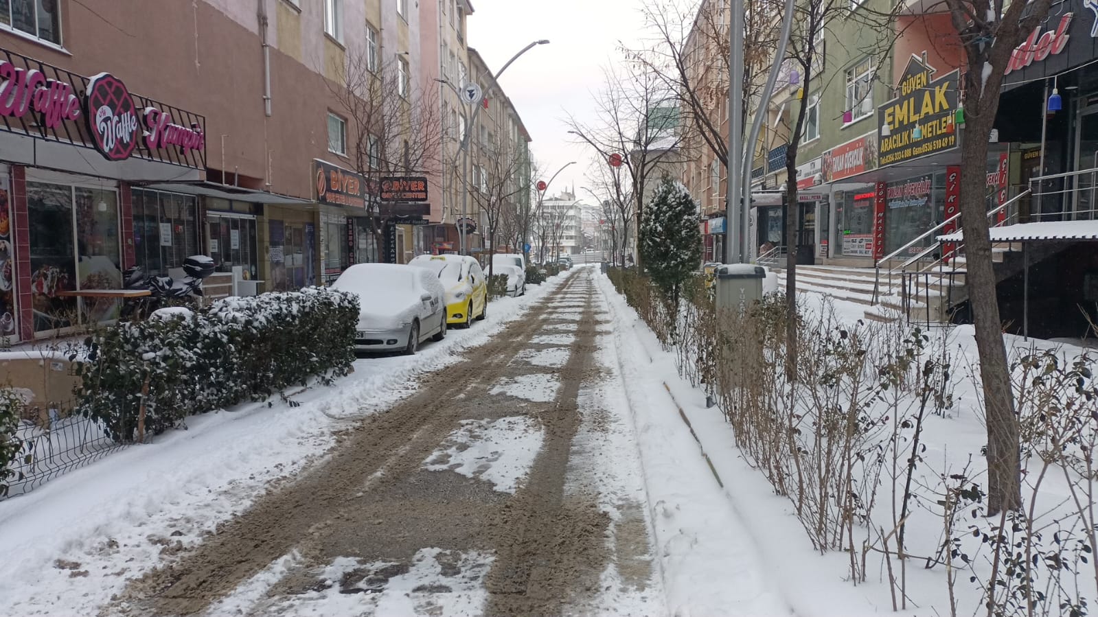 Kar Yağışı 9 Nisan (2)