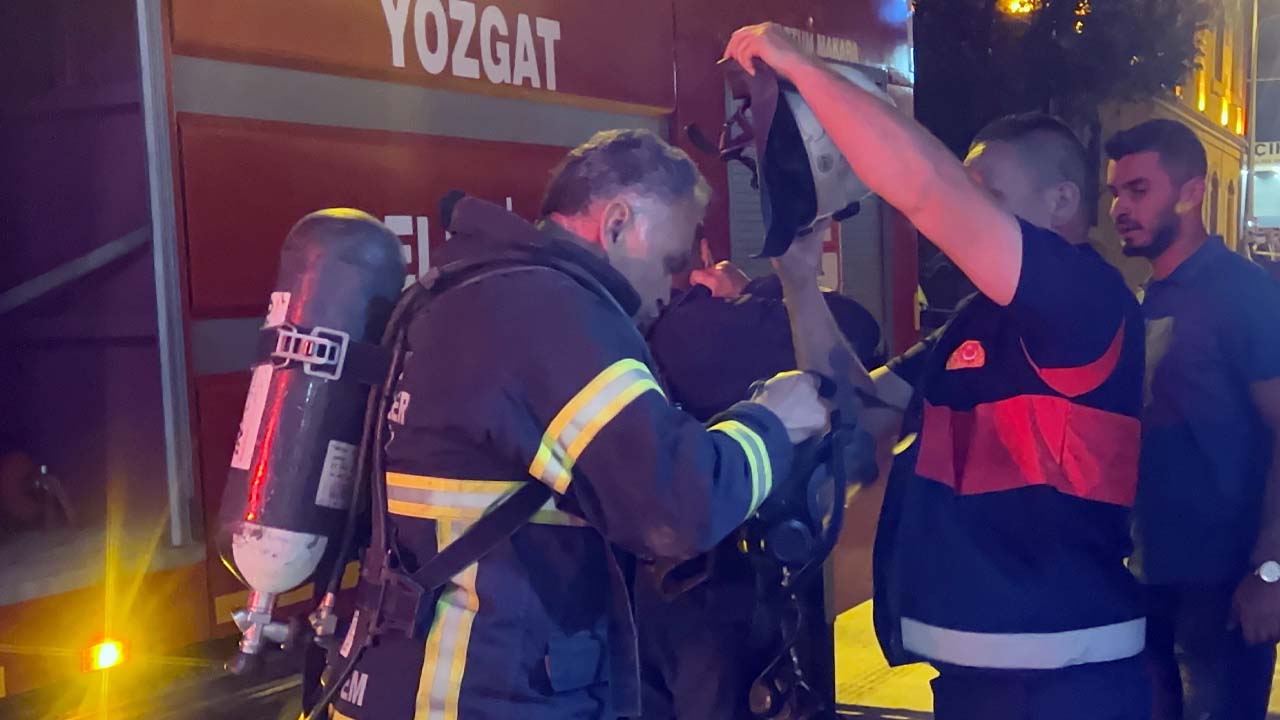 Yozgat Abide İshani Yangin