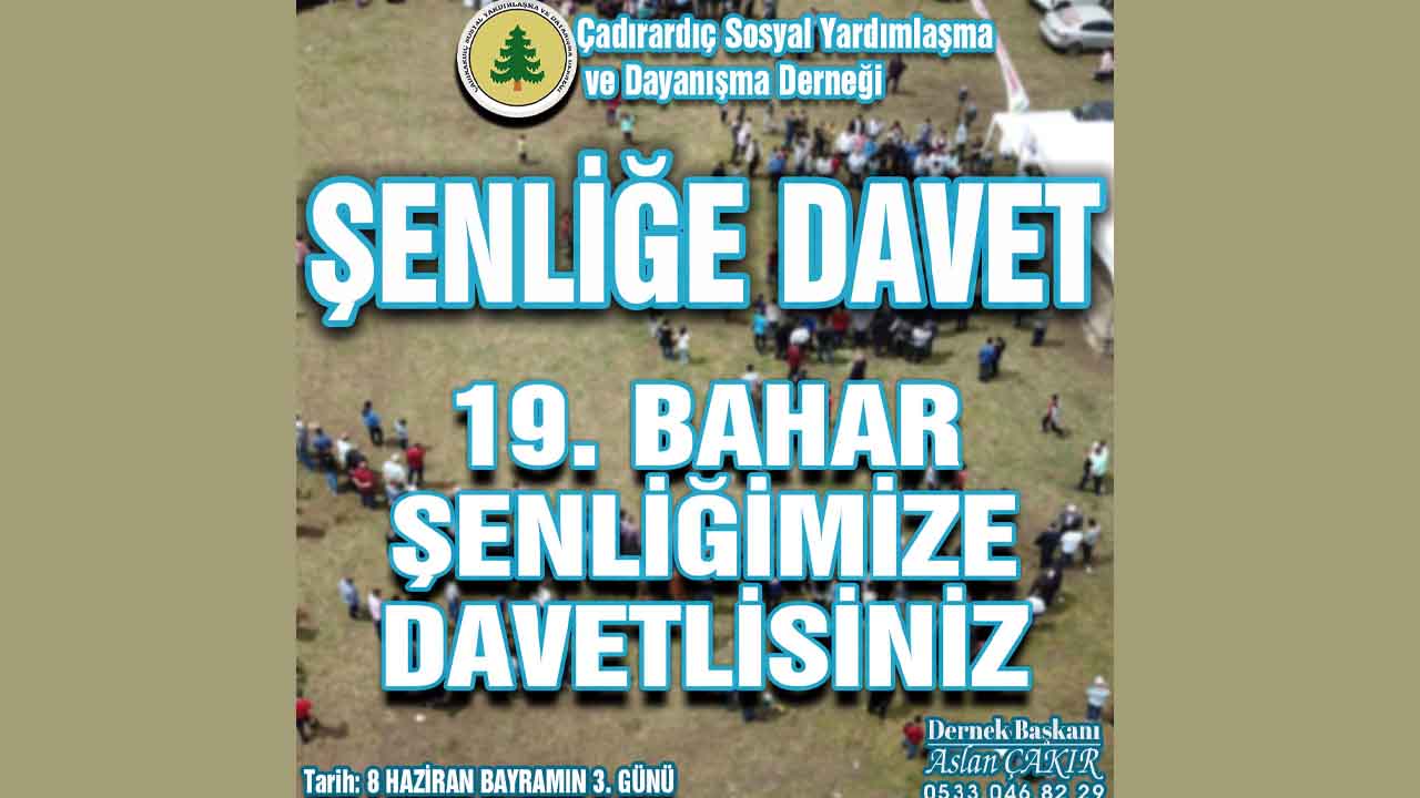 Cadirardic Bahar Senligi