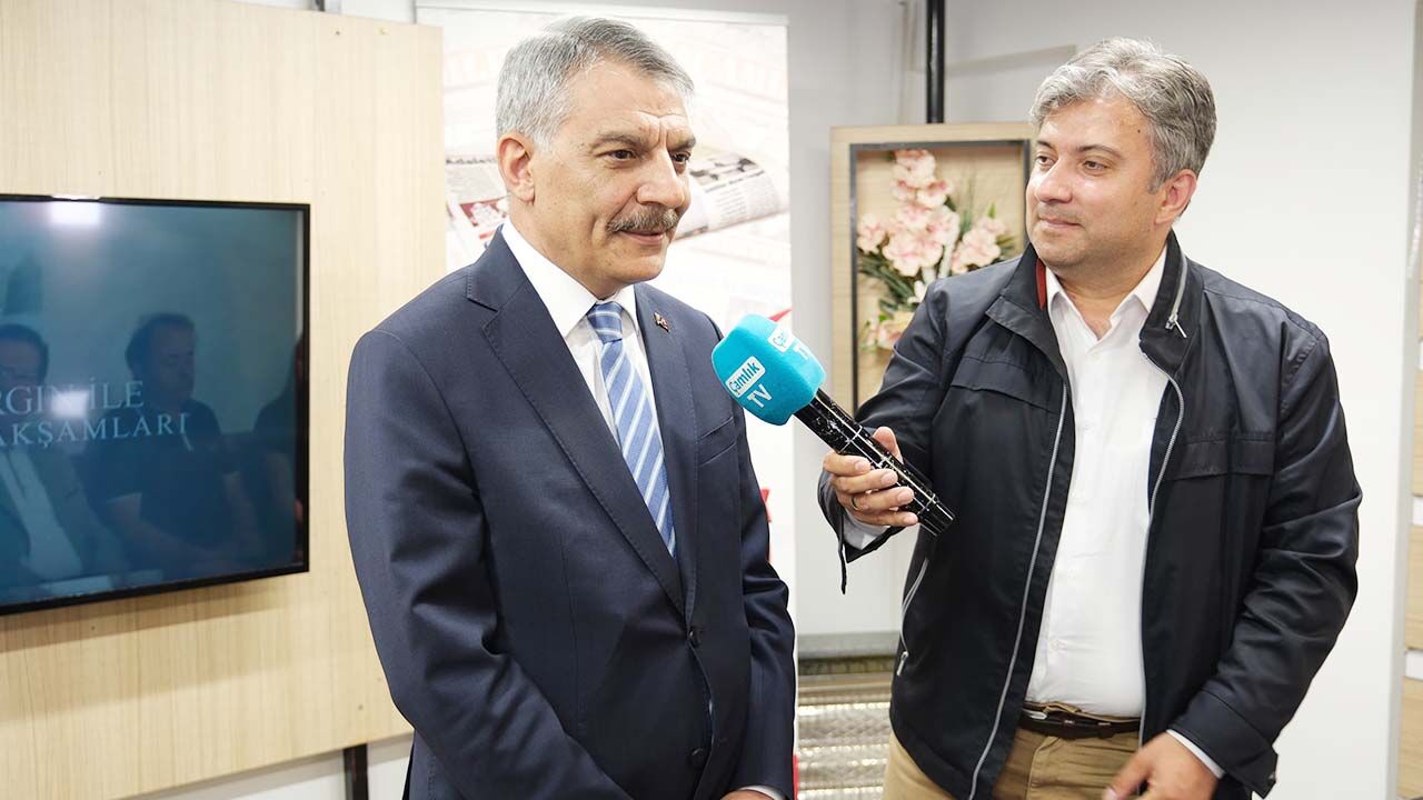 Vali Çamlık Gazetesi Ziyaret (1)