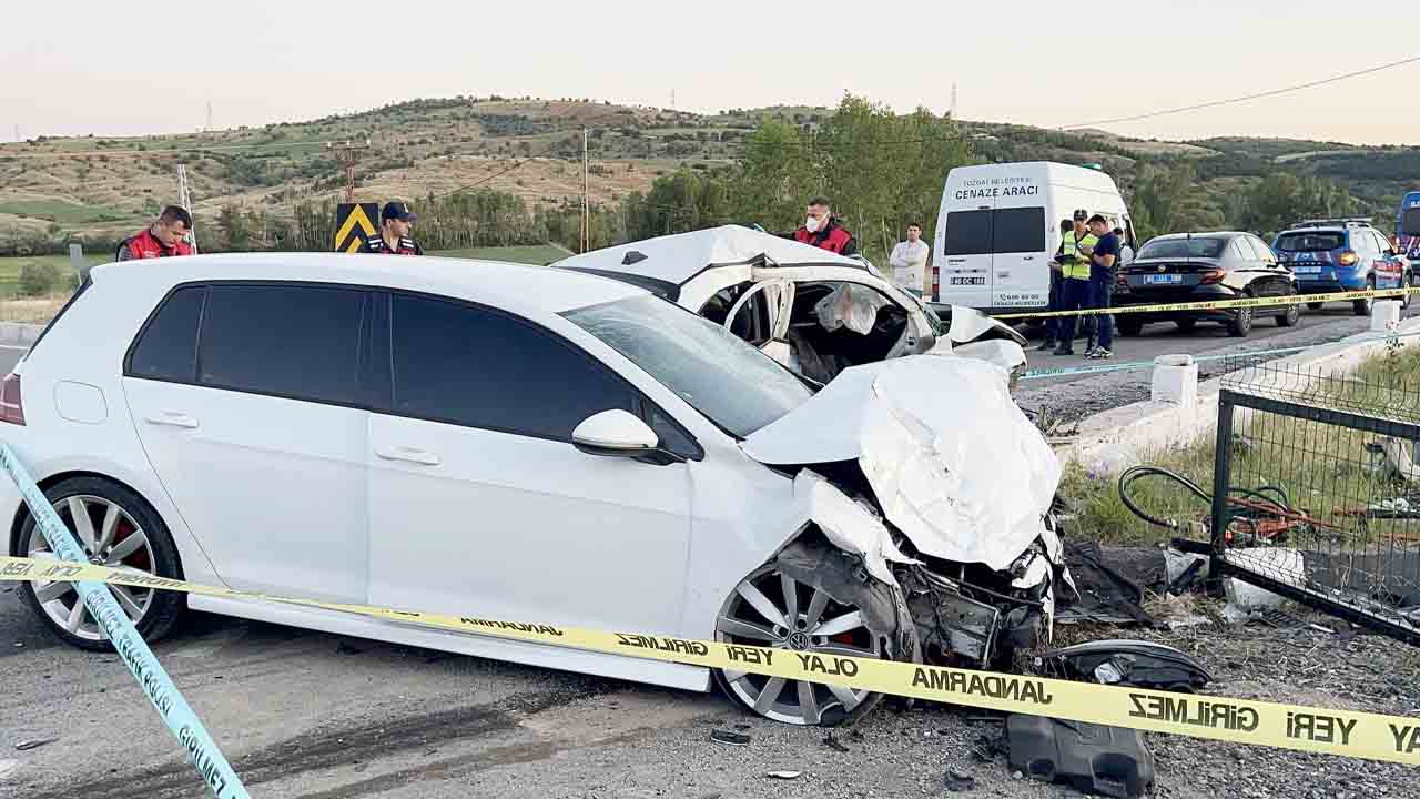 Yozgat Trafik Kazasi Evli Cift 1