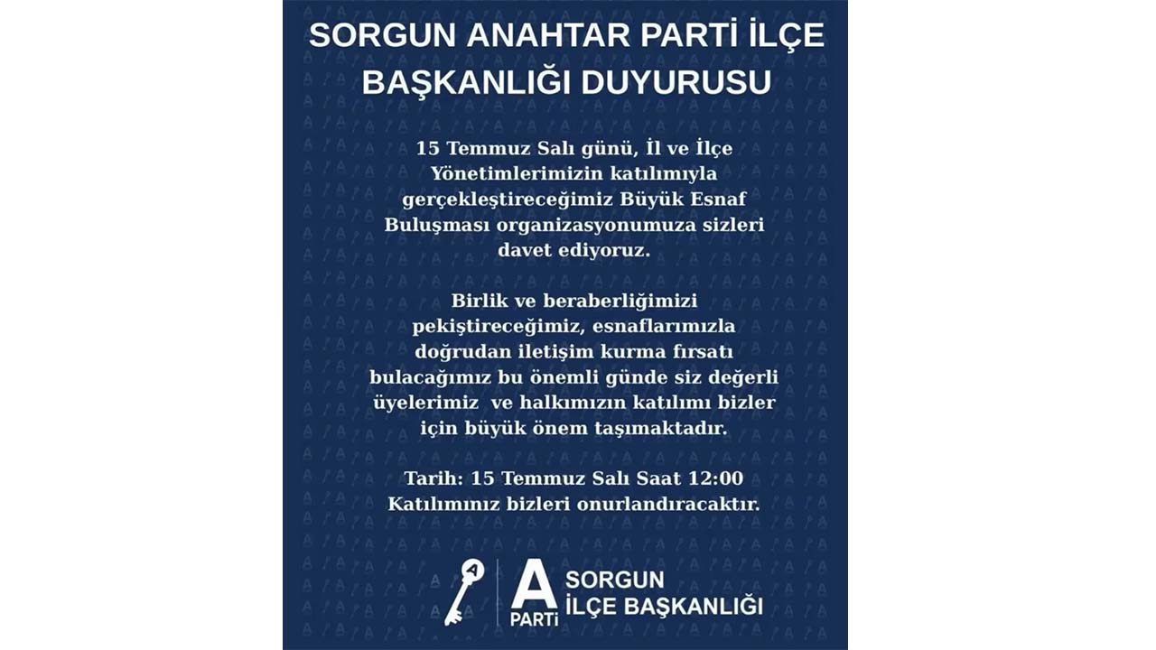 Anahtar Parti Çağrı (1)