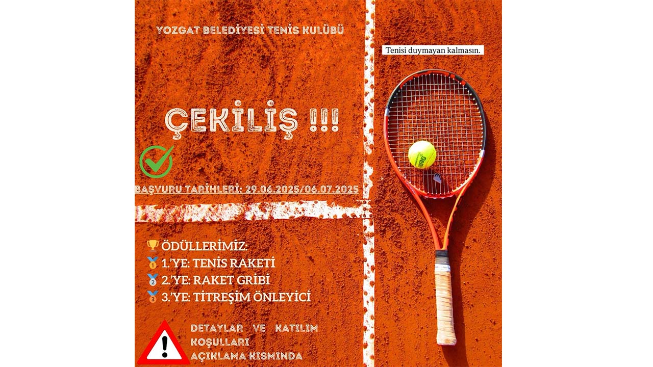 Tenis Çekiliş Yozgat (2)