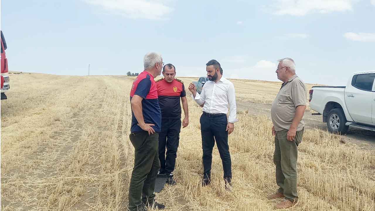 Yozgat C E D A S Tarla Yangini 3