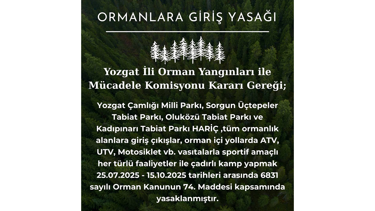 Yozgat Orman Yasağı Yozgatt (2)
