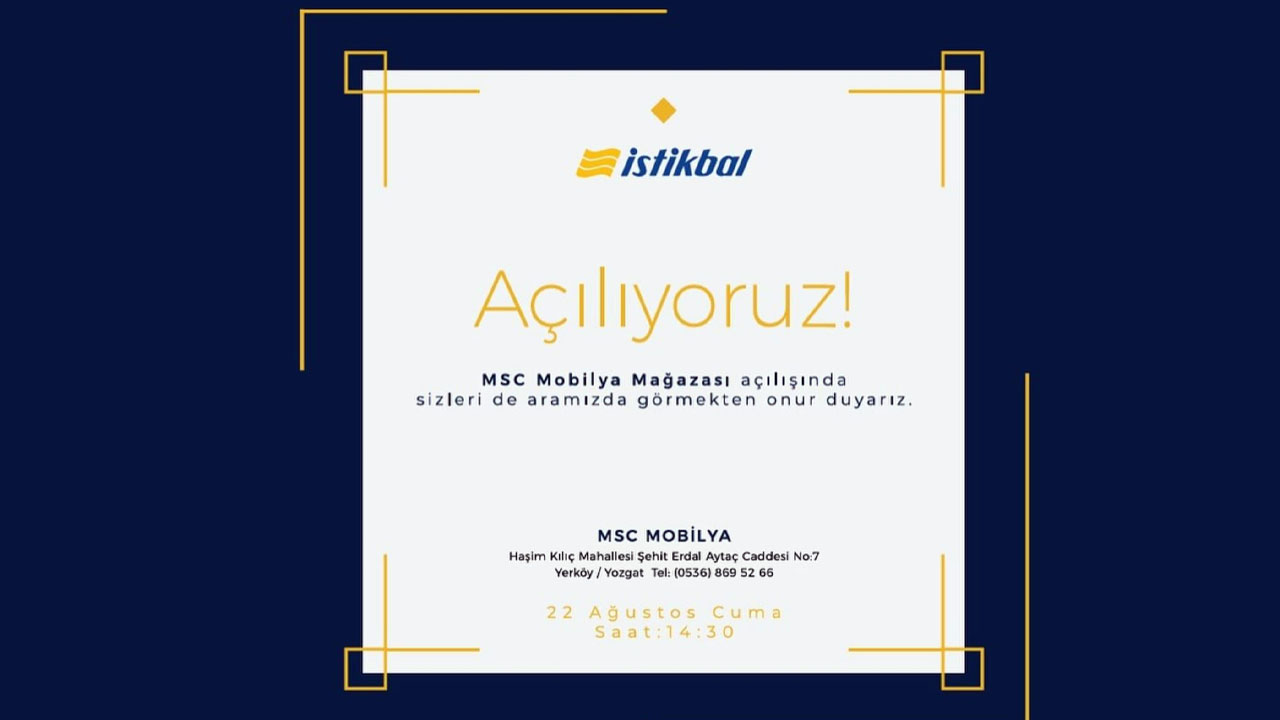 Yerkoy İstikbal Mobilya