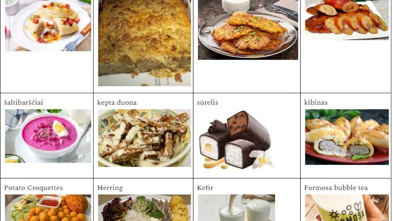 Litvanya’da Ne Yenir Litvanya Mutfağının En Meşhur Yemekleri Neler