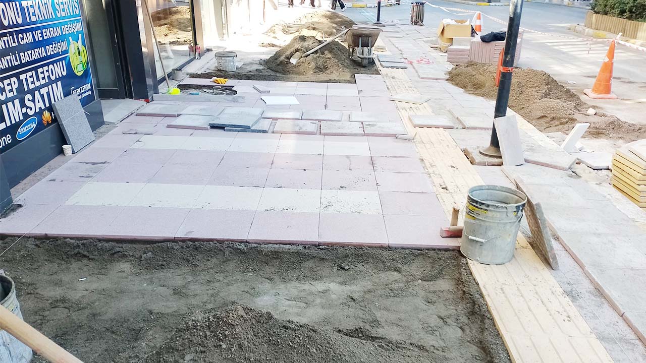 Kaldırım Yozgat Lise Caddesi (3)