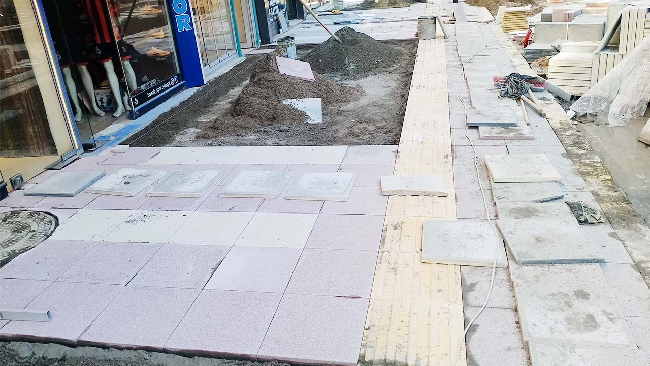 Kaldırım Yozgat Lise Caddesi (4)