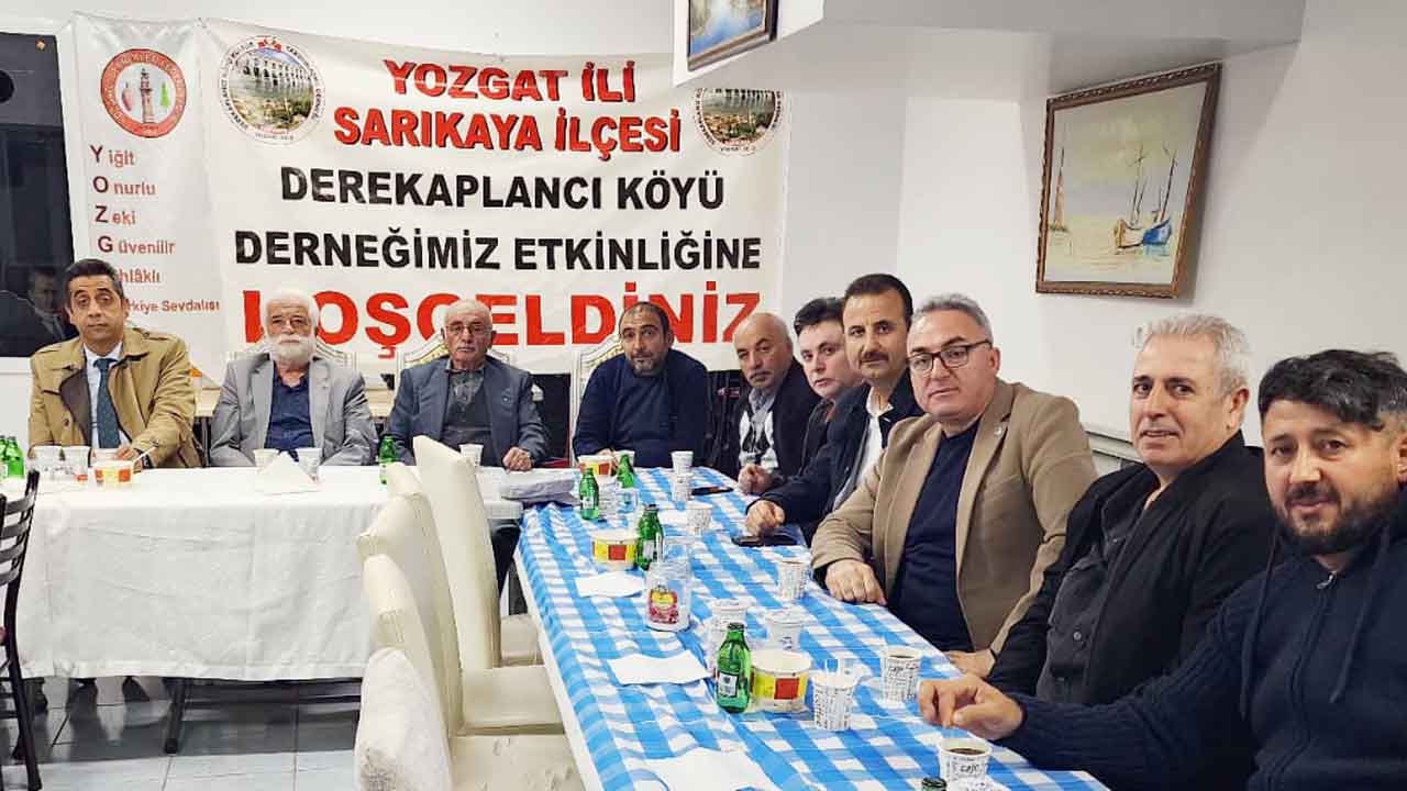 Sarıkaya Derekaplancı Köyü Yemek