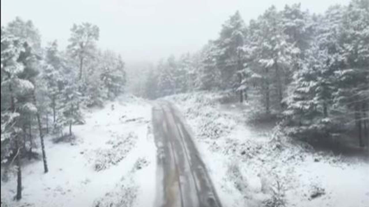 Akdağ Kar Yağışı Orman (3)