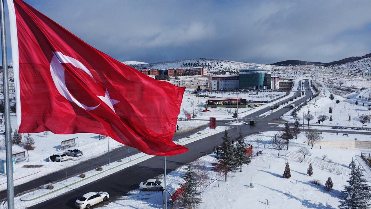 Yozgat’ta kar en çok oraya yakışıyor!