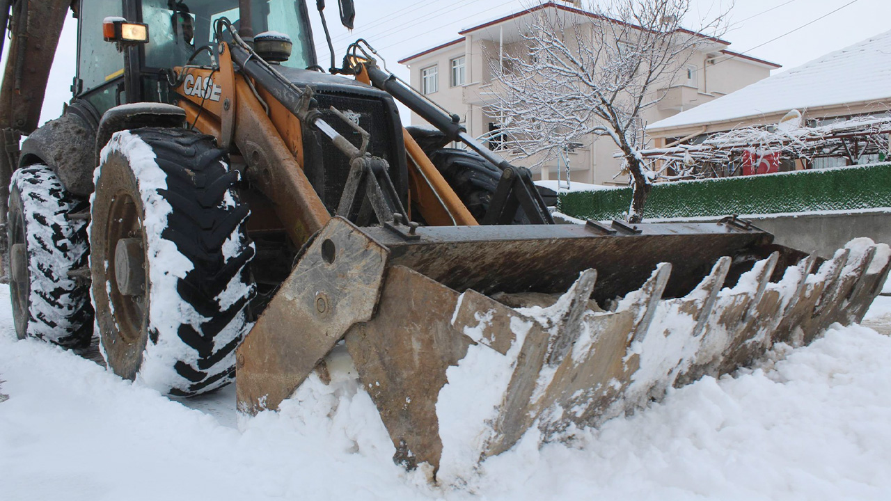 Boğazlıyan Belediyesi Kar Mesaisinde (3)