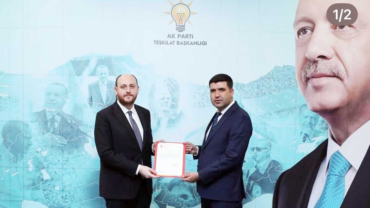 Çiçekdağı Ak Parti İlçe Başkanı Istifa