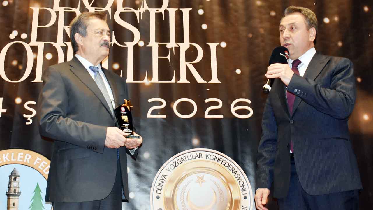 2025 Yılı Prestij Ödülleri Mustafa İlbaş