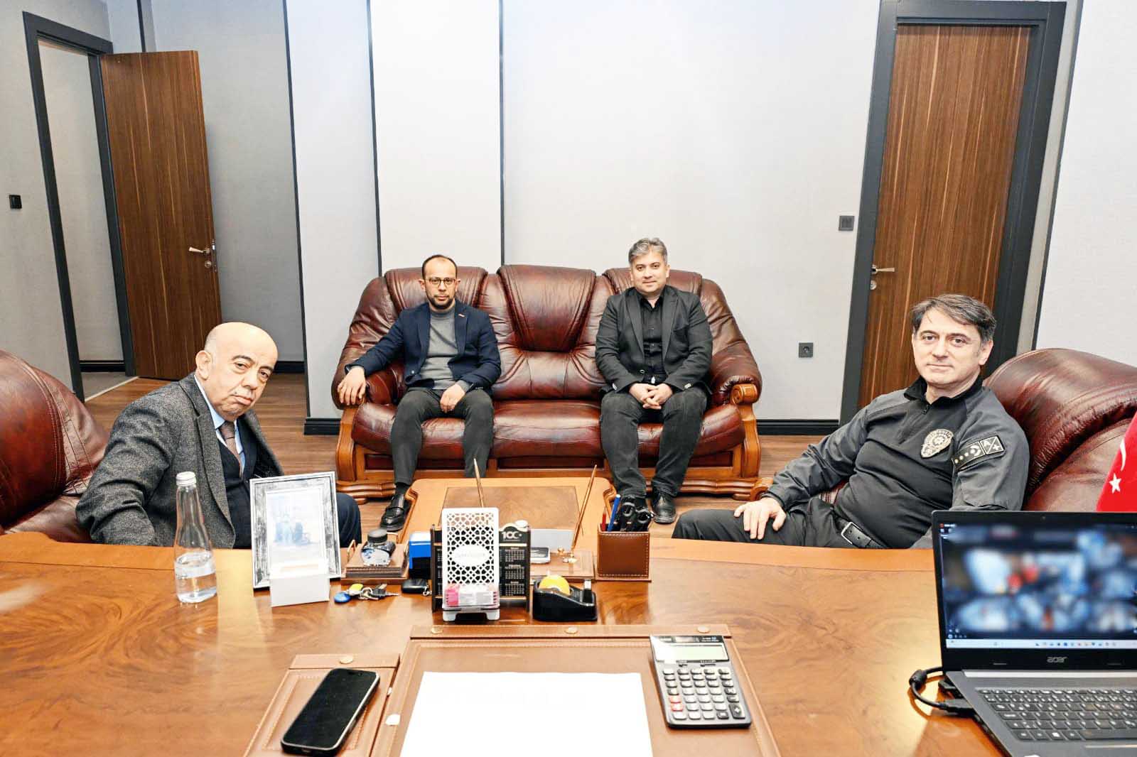 Yozgat Emniyet Müdürü Necmettin Koç Zafer Özışık Ziyaret1