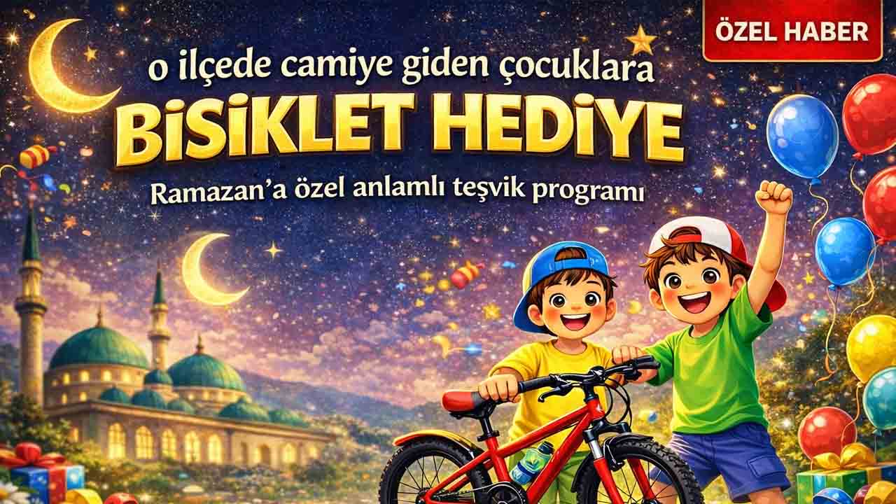 Yozgat Teravihe Giden Çocuklara Bisiklet Alacak1