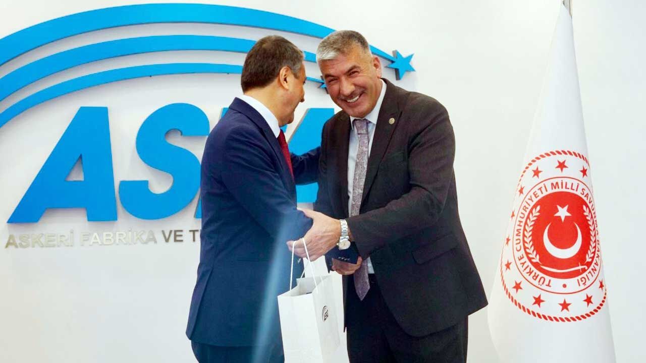 Asfat Genel Müdürü Mustafa İlba Eyyup Elmalı Ziyaret