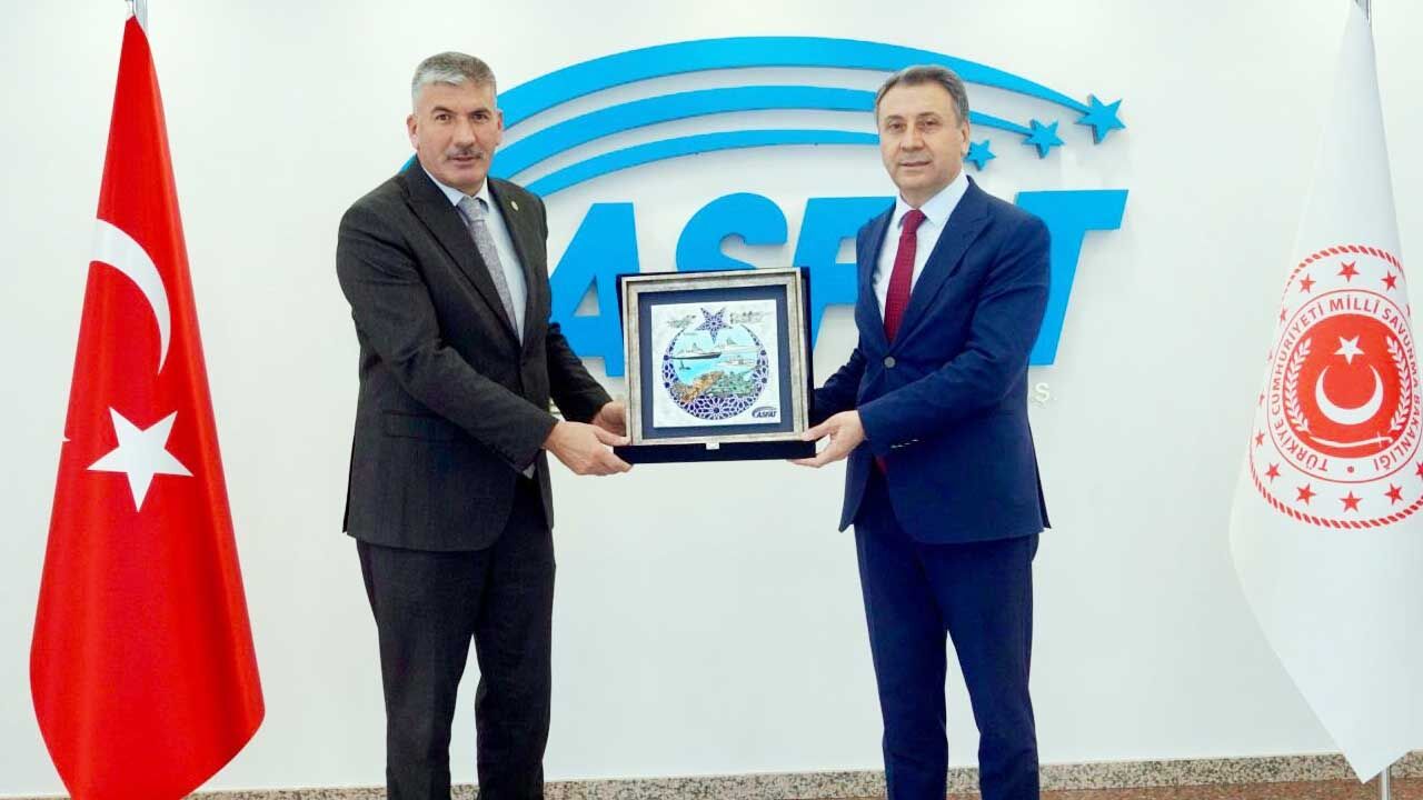 Asfat Genel Müdürü Mustafa İlbaş Adem Darımla Ziyaret 2