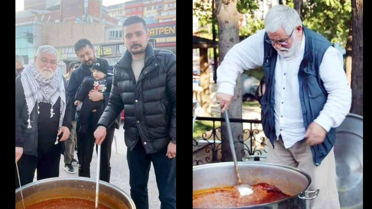 Tacettin Dergahında Menemen İftarı