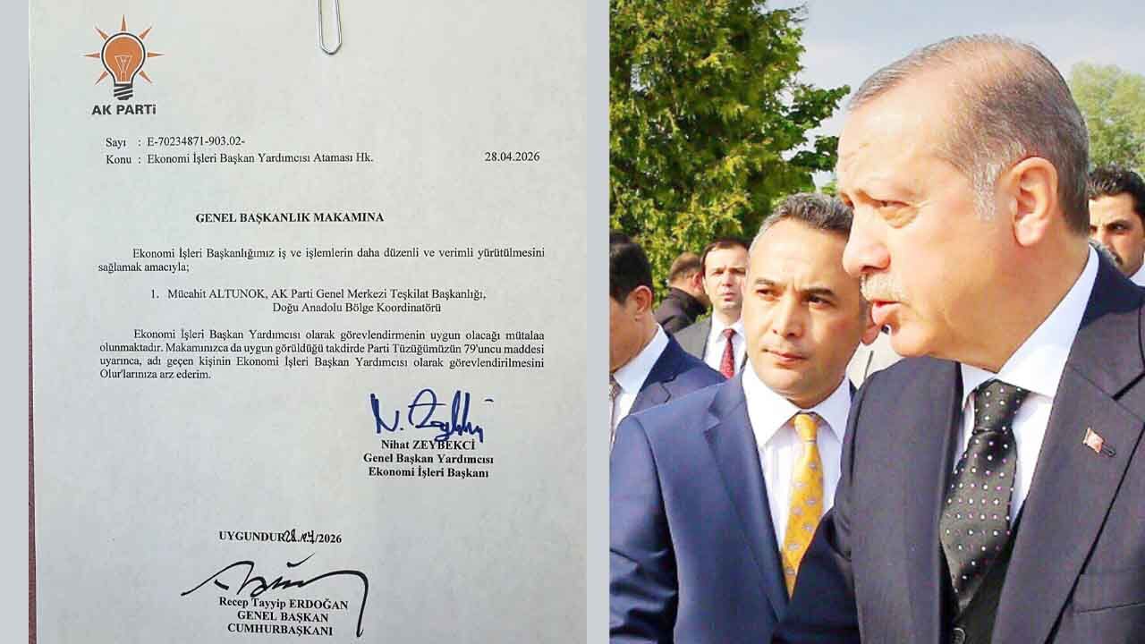 Ak Parti Genel Merkezi Atama Mücahit Altunok 1