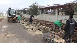 YOL VE KALDIRIM YAPIM İŞİ