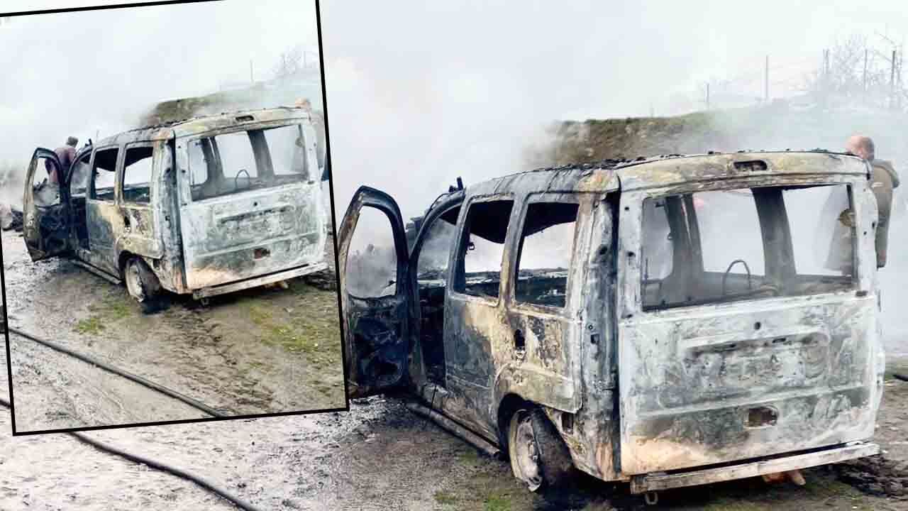 Yozgatta Araç Yangını2